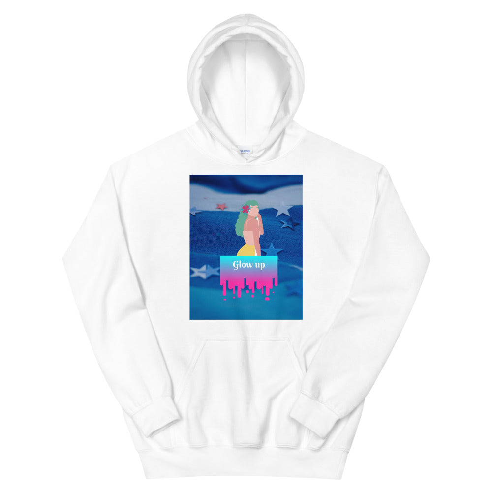 Glow up Unisex Hoodie Cotesh