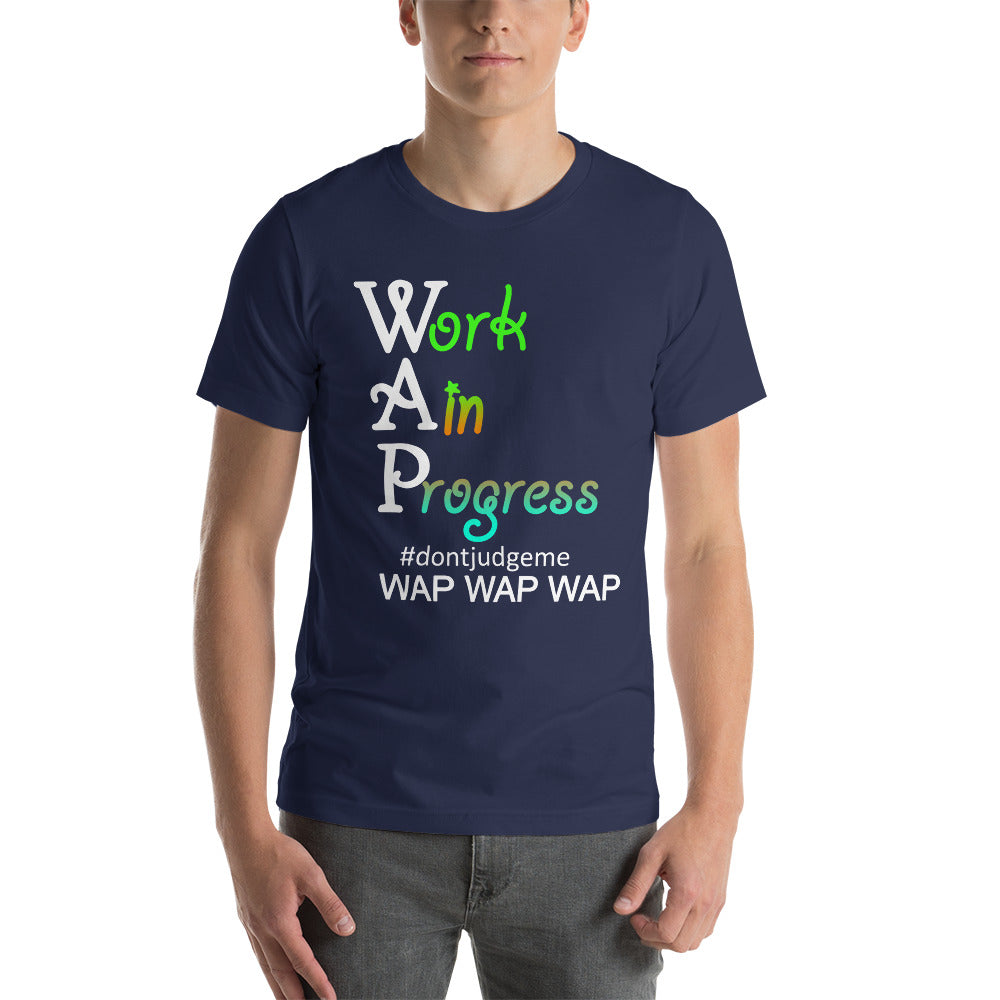 Work in progress Short-Sleeve Unisex T-Shirt | Cotesh | WAPvention