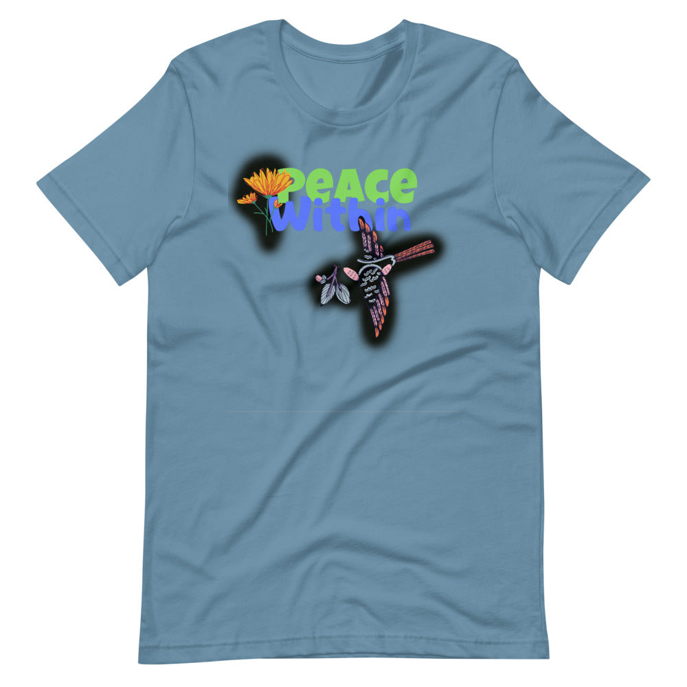 Peace within Short-Sleeve Unisex T-Shirt Cotesh