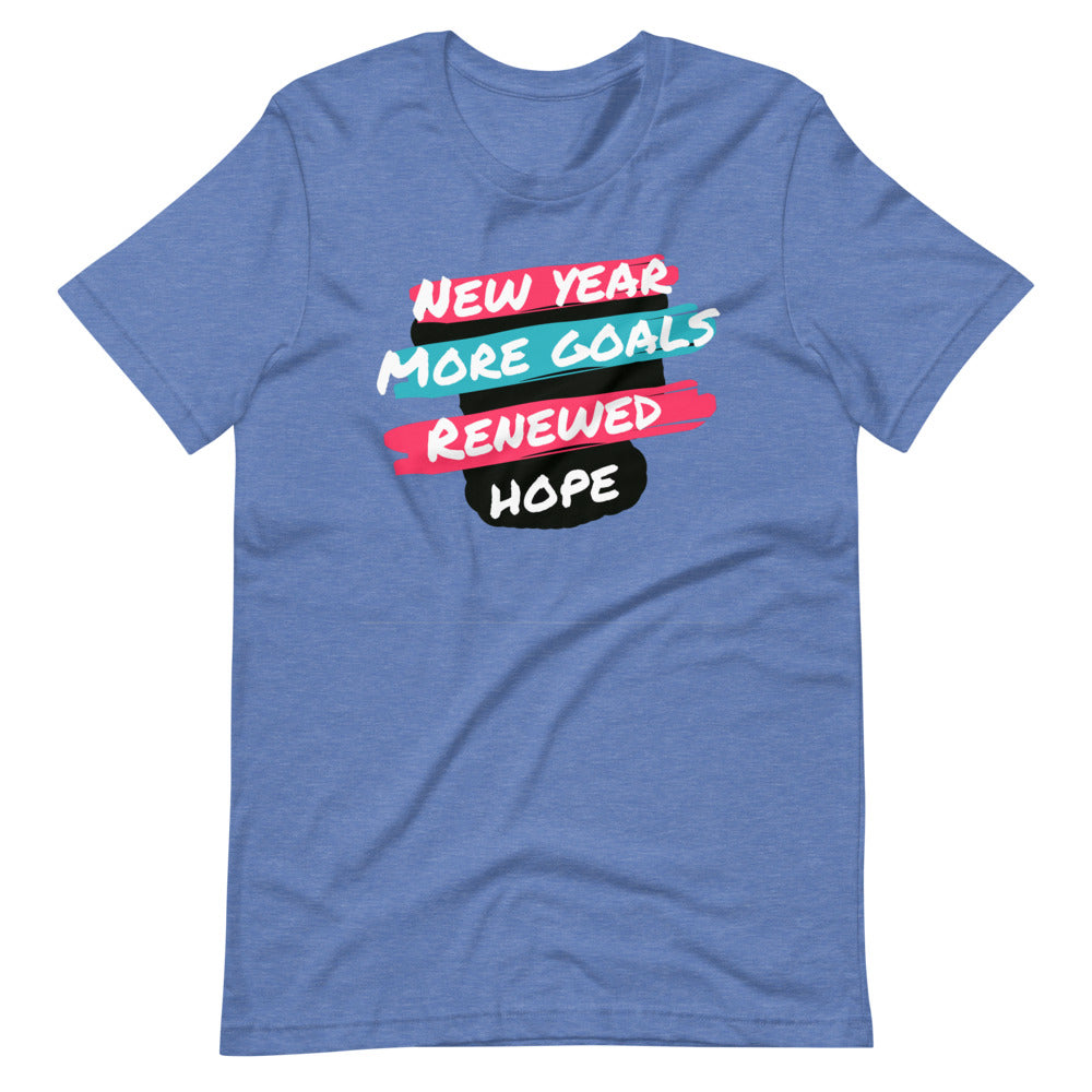 New Year More Goal New Hope Short-Sleeve Unisex T-Shirt Cotesh