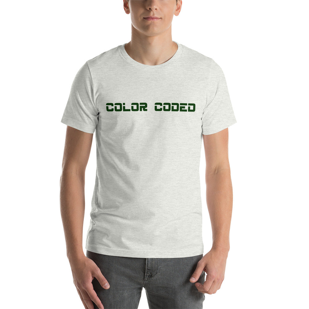 Color Coded Short-Sleeve Unisex T-Shirt | Cotesh