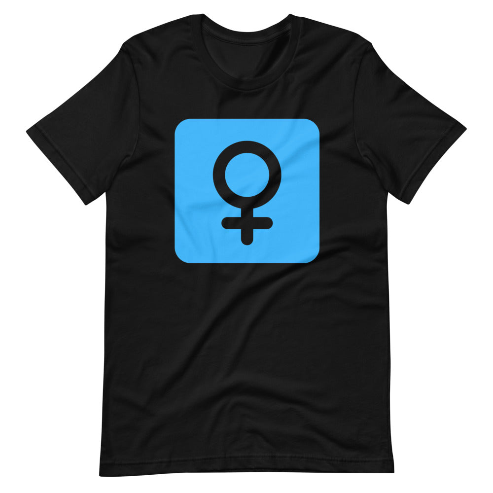 symbol ♀ Short-Sleeve Unisex T-Shirt Cotesh