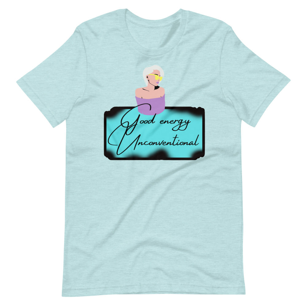 Good Energy Unconventional Short-Sleeve Unisex T-Shirt Cotesh