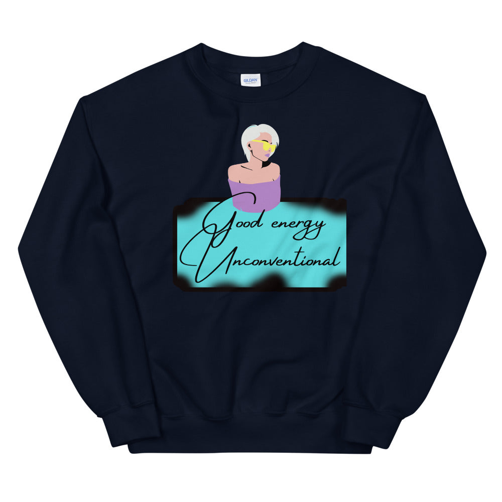 Good Energy Unconventional Unisex Sweatshirt Cotesh