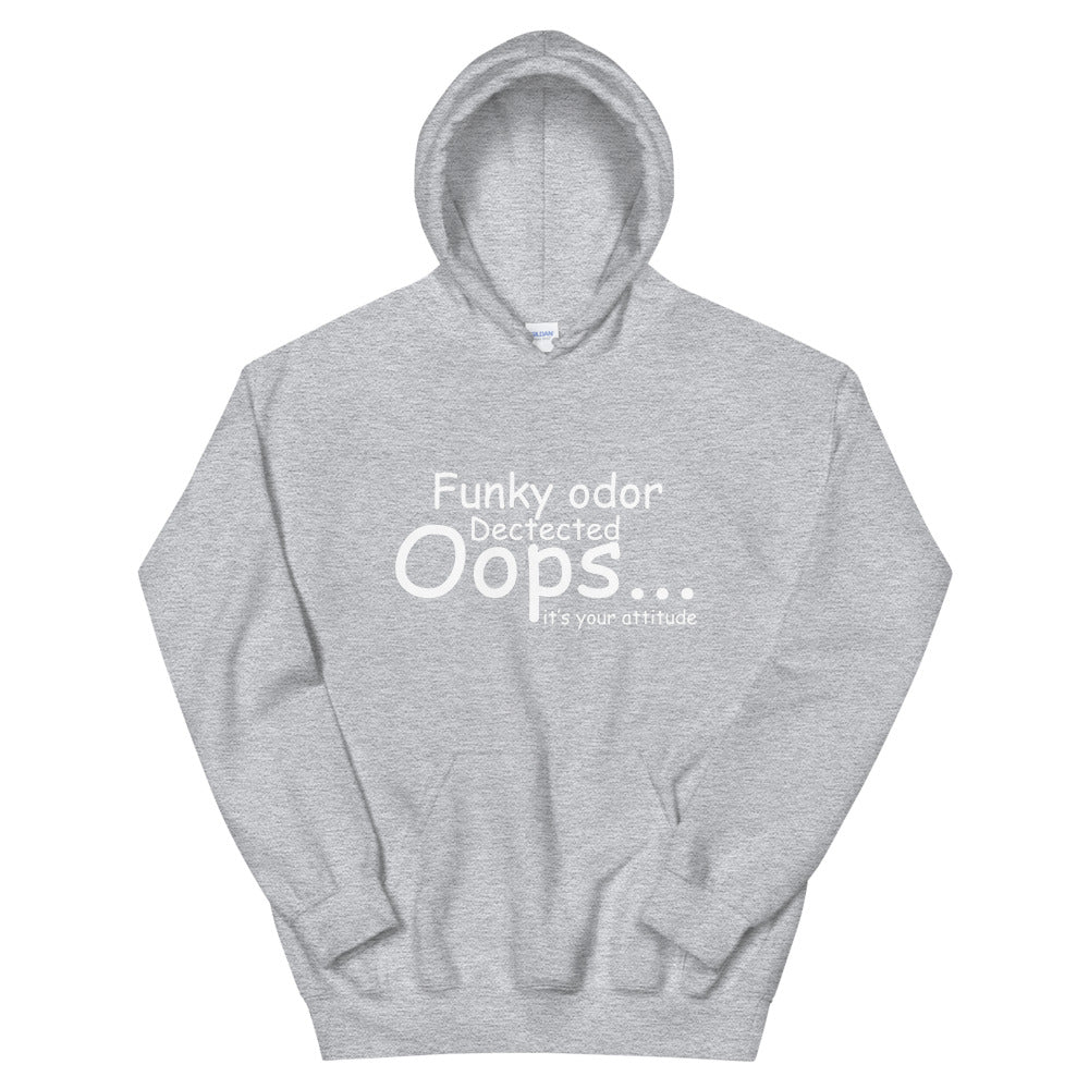 Funny odor dected Oops Unisex Hoodie | Cotesh | hoodiez