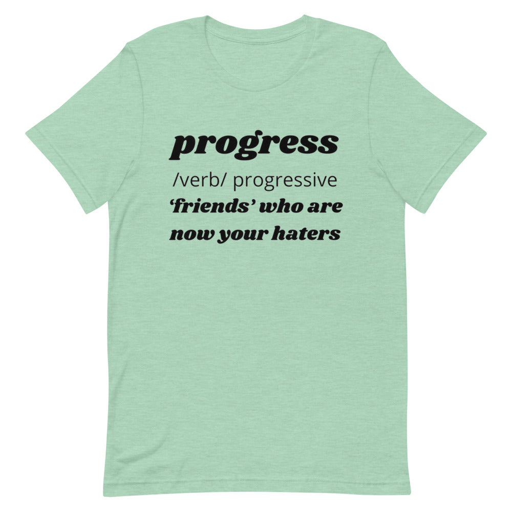 Progress Short-Sleeve Unisex T-Shirt Cotesh Blending Trends