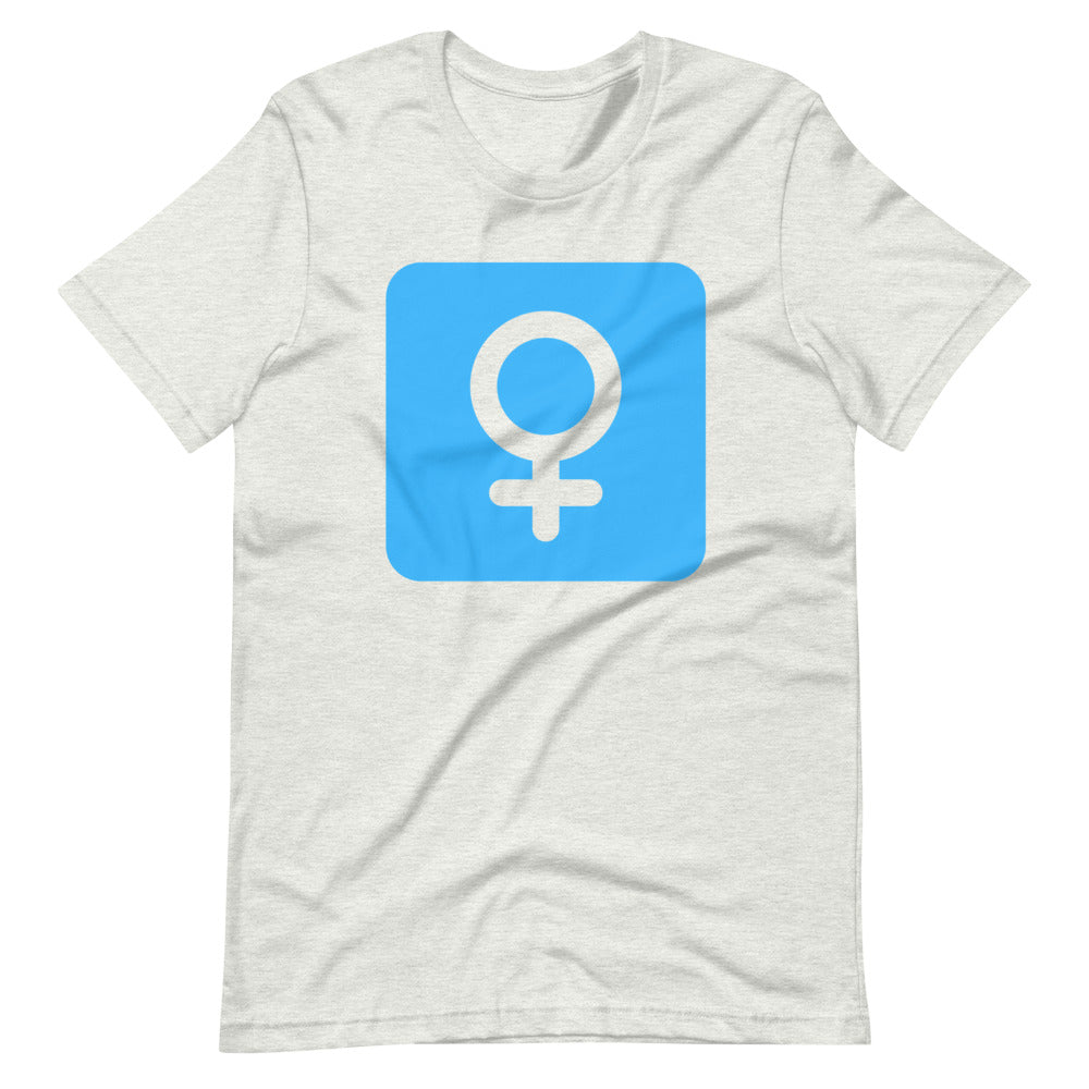 symbol ♀ Short-Sleeve Unisex T-Shirt Cotesh