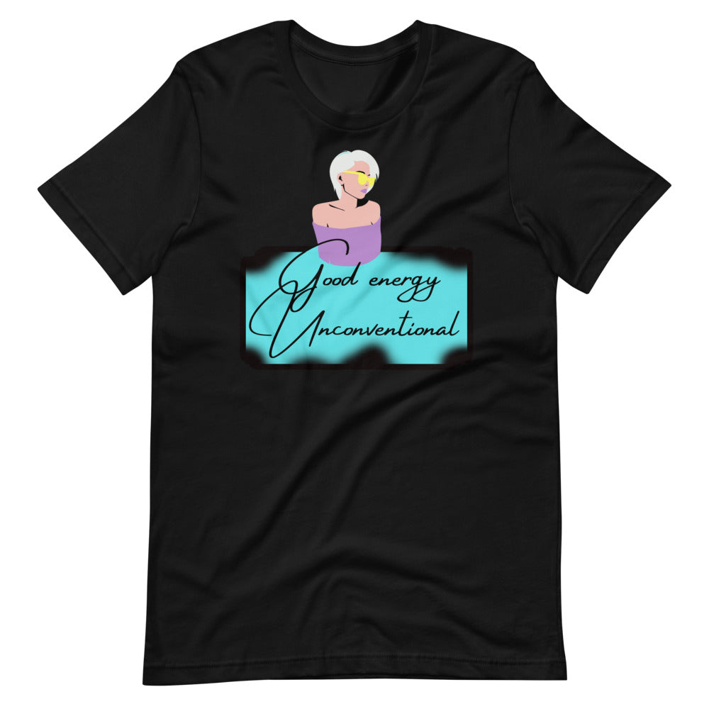 Good Energy Unconventional Short-Sleeve Unisex T-Shirt Cotesh