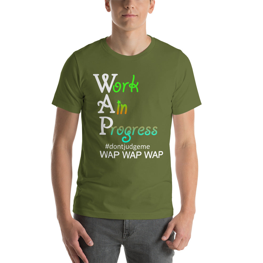 Work in progress Short-Sleeve Unisex T-Shirt | Cotesh | WAPvention