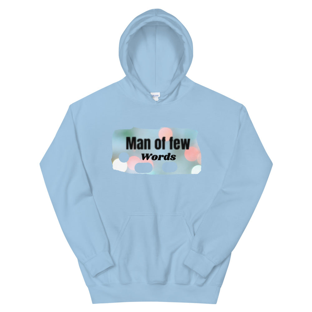 Man of few Words Unisex Hoodie Cotesh