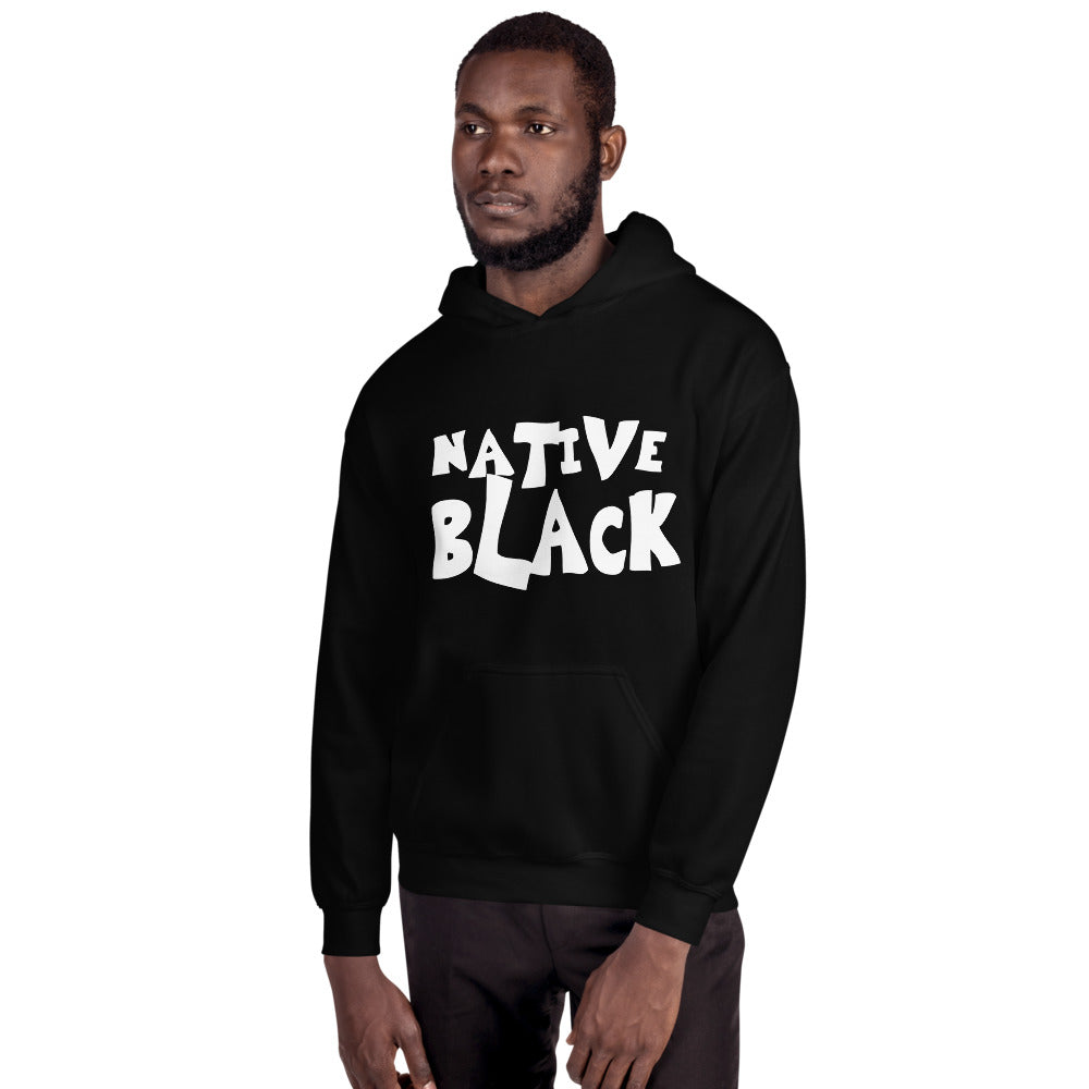 Native Black Unisex Hoodie Expression Hoodies CoTesh