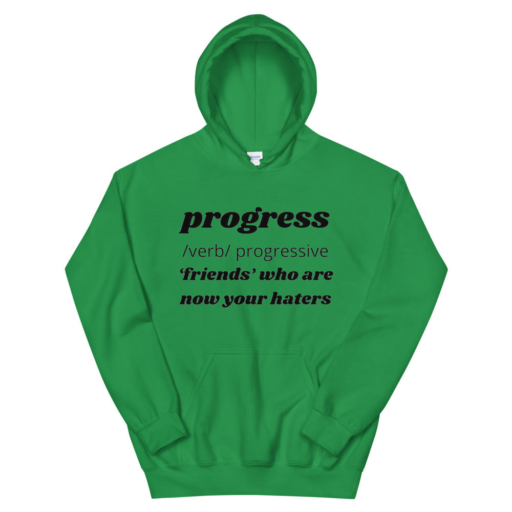 Progress Unisex Hoodie Cotesh Blending Trends