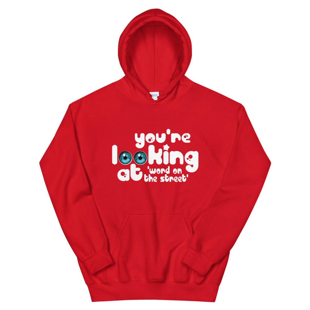 You're looking at Word on the street Unisex Hoodie | Cotesh | hoodiez