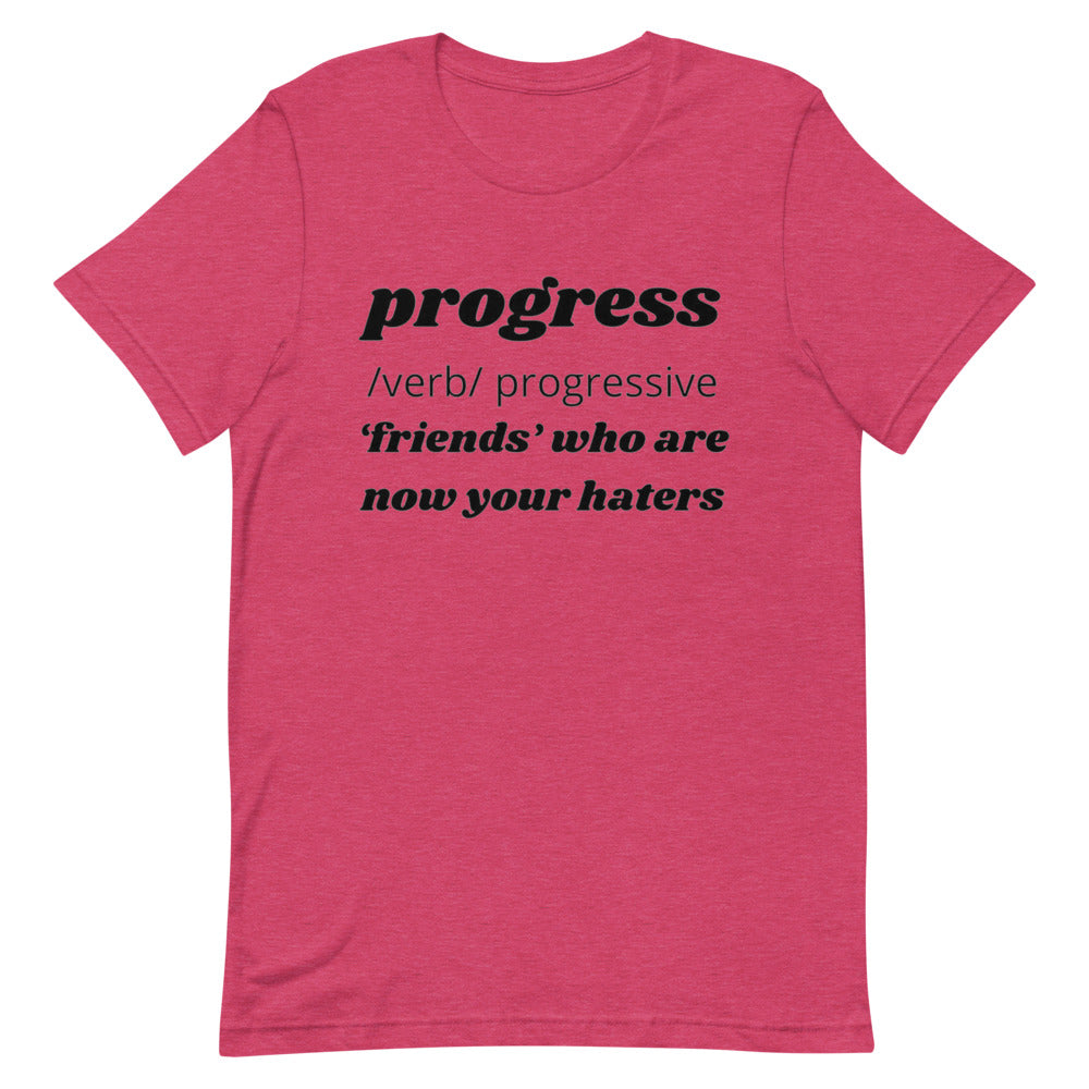 Progress Short-Sleeve Unisex T-Shirt Cotesh Blending Trends
