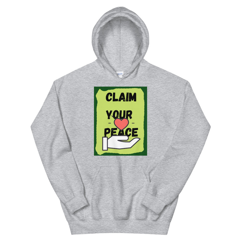 Claim your peace Unisex Hoodie Cotesh