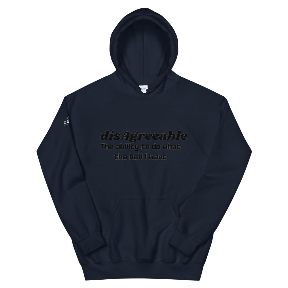 Disagreeable and un-apologetic Unisex Hoodie Coteh Bleding Trends