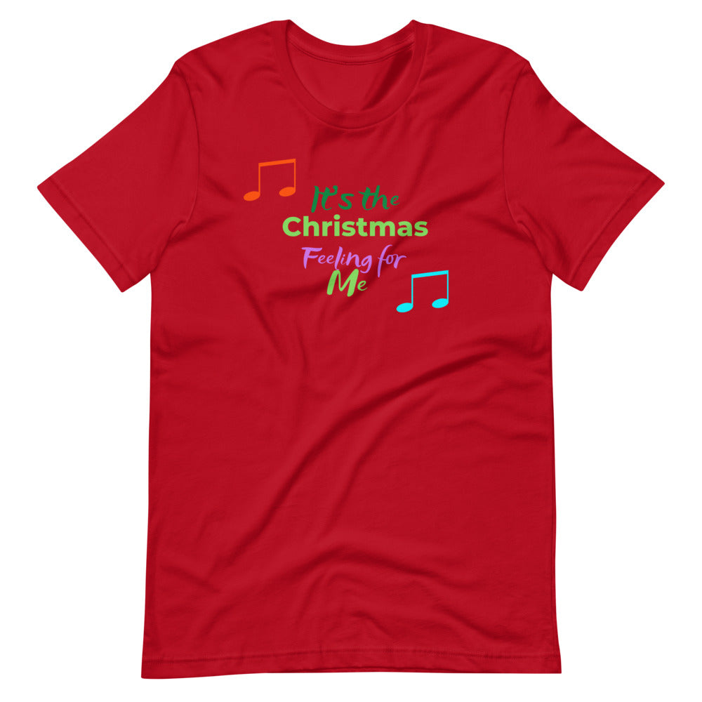It's the merry christmas feeling for me Short-Sleeve Unisex T-Shirt Cotesh