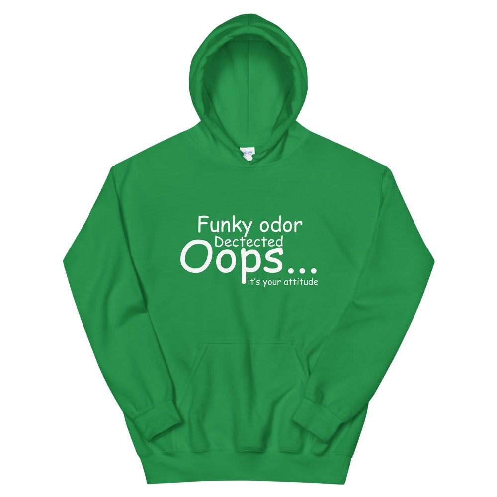 Funny odor dected Oops Unisex Hoodie | Cotesh | hoodiez