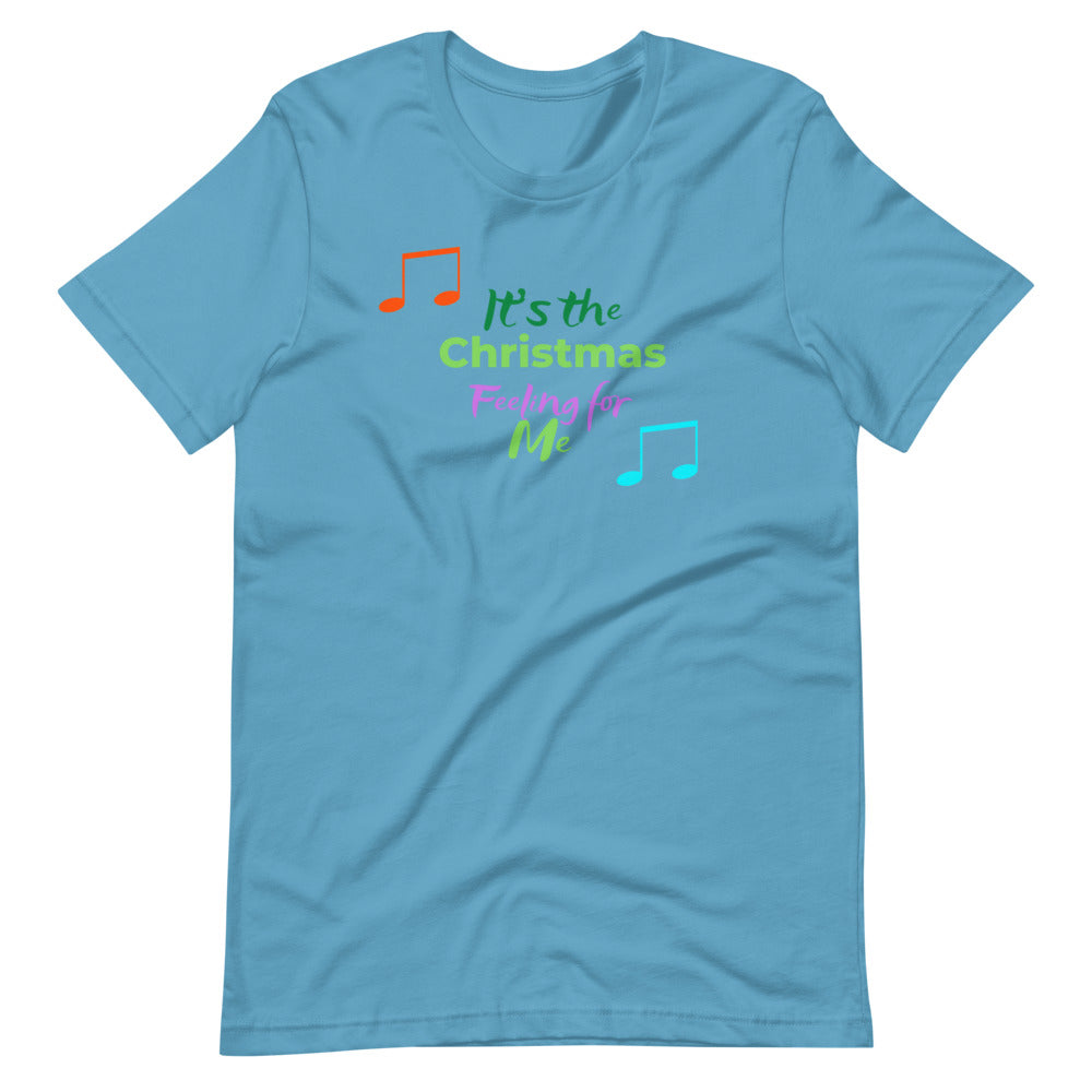 It's the merry christmas feeling for me Short-Sleeve Unisex T-Shirt Cotesh