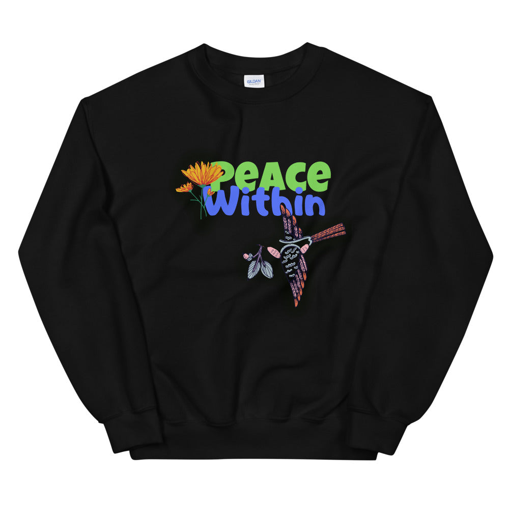 Peace within Unisex Sweatshirt Cotesh