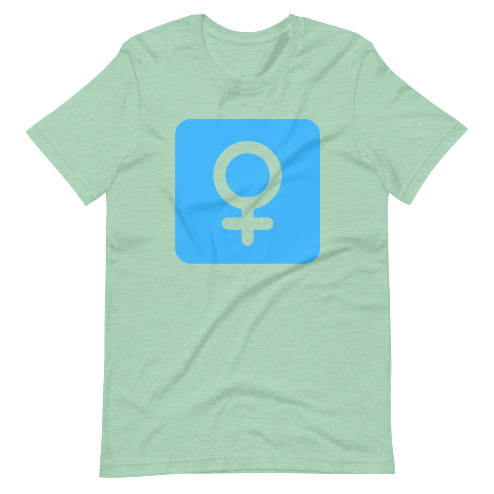 symbol ♀ Short-Sleeve Unisex T-Shirt Cotesh
