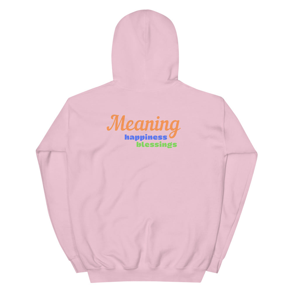 Phuc U | Meaning Happiness Blessing Unisex Hoodie Cotesh Blending Trends