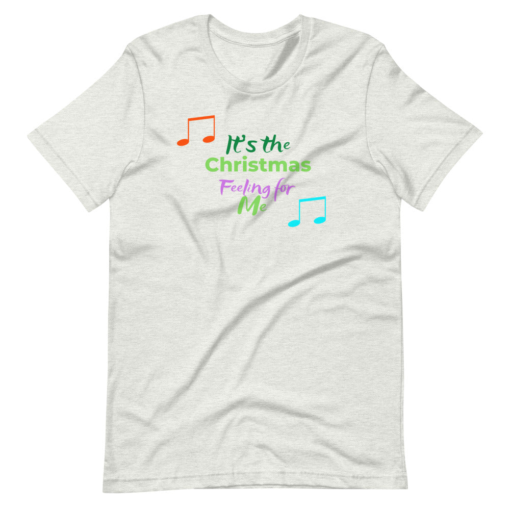 It's the merry christmas feeling for me Short-Sleeve Unisex T-Shirt Cotesh