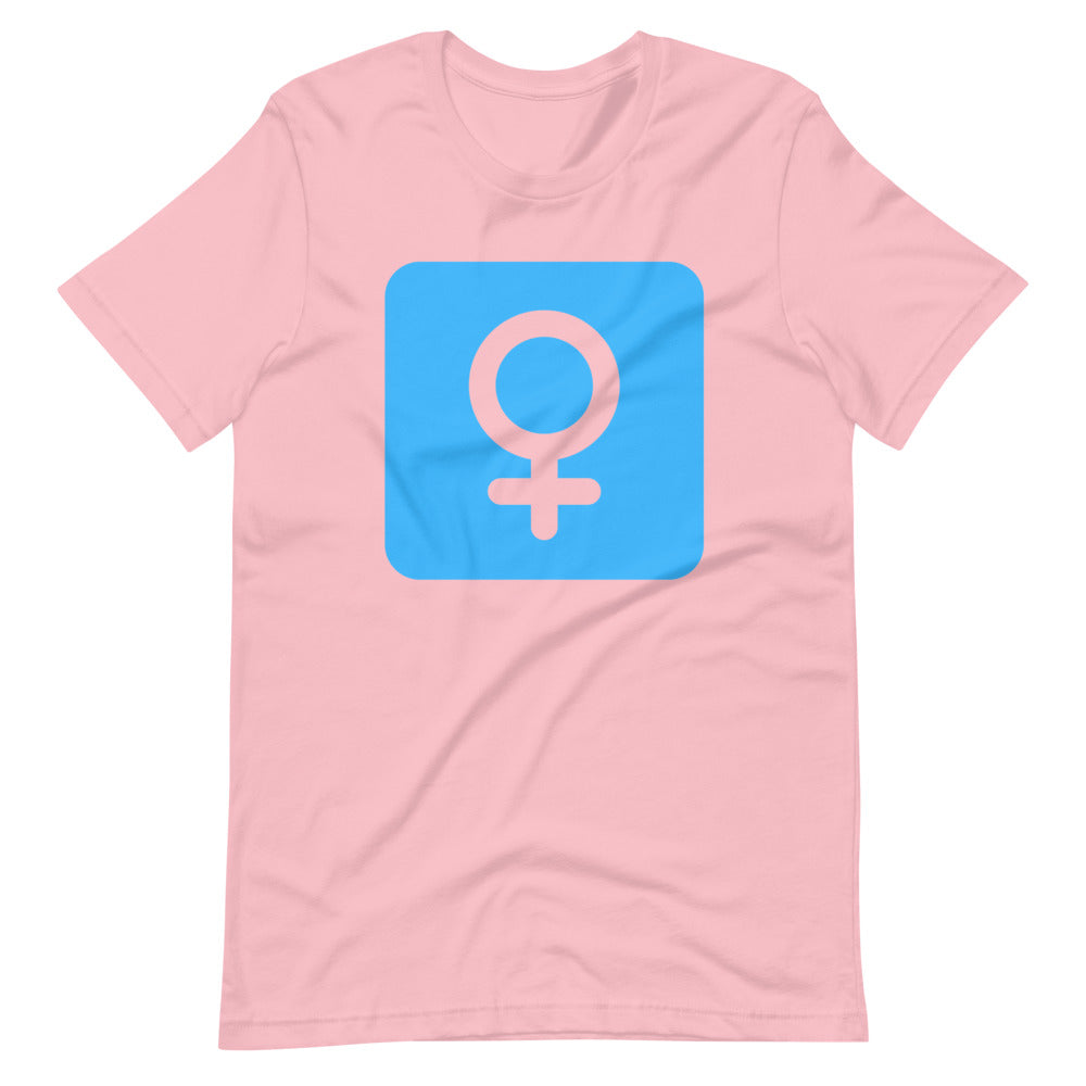 symbol ♀ Short-Sleeve Unisex T-Shirt Cotesh