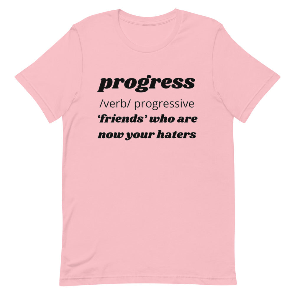 Progress Short-Sleeve Unisex T-Shirt Cotesh Blending Trends