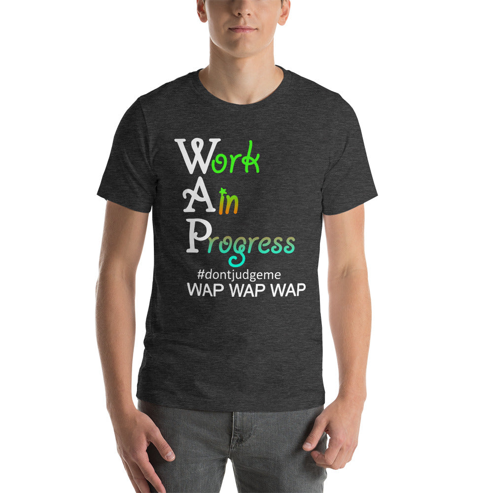 Work in progress Short-Sleeve Unisex T-Shirt | Cotesh | WAPvention
