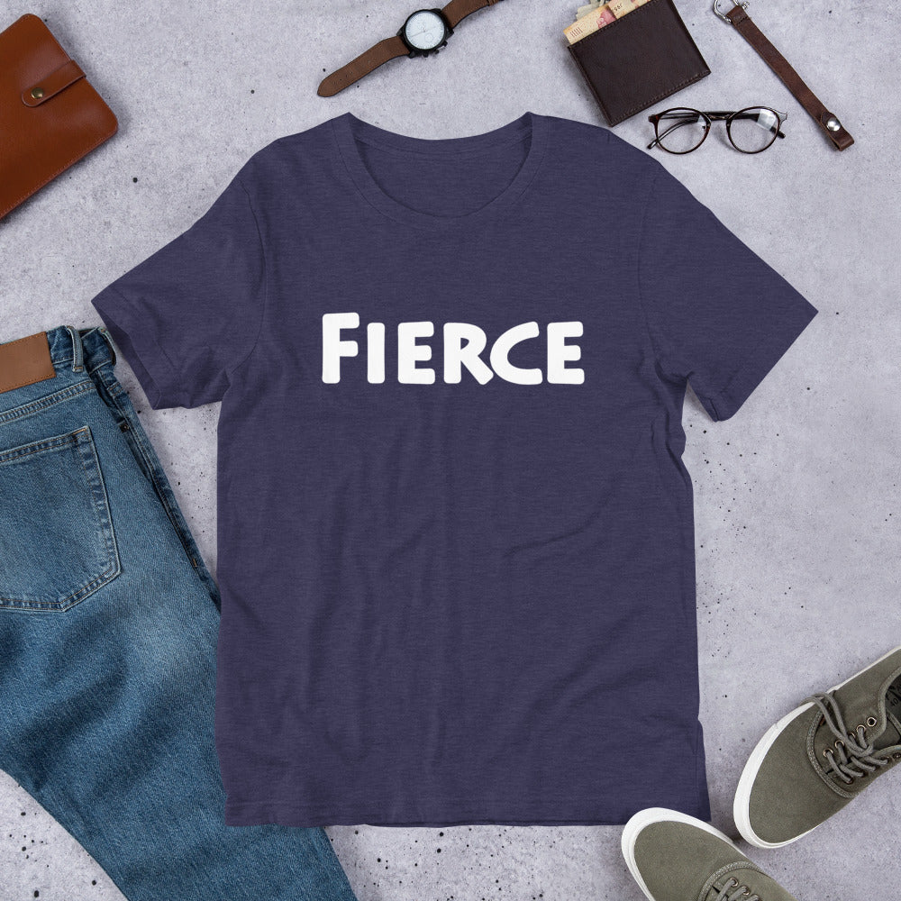Fierce Short-Sleeve Unisex T-Shirt | Cotesh | Expression Tees