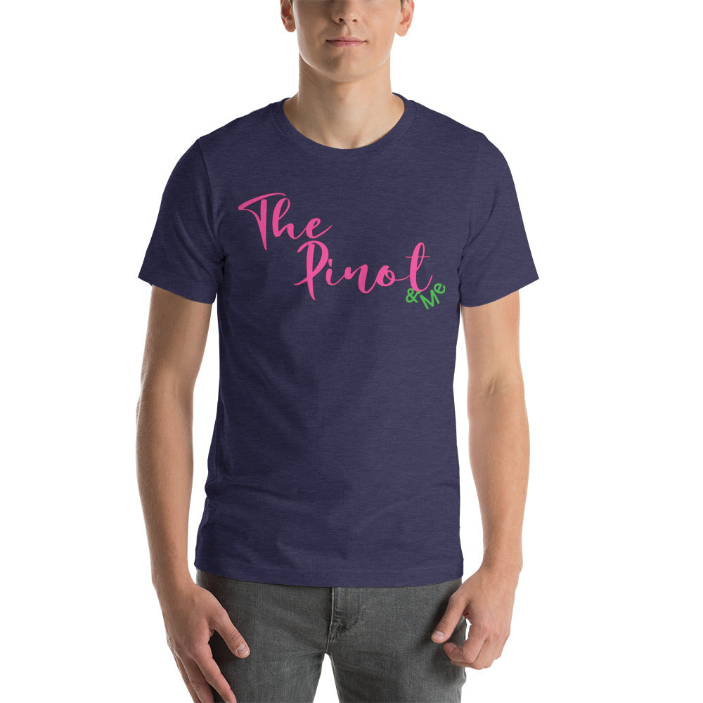 The Pinot and Me Short-Sleeve Unisex T-Shirt Cotesh Blending Trends