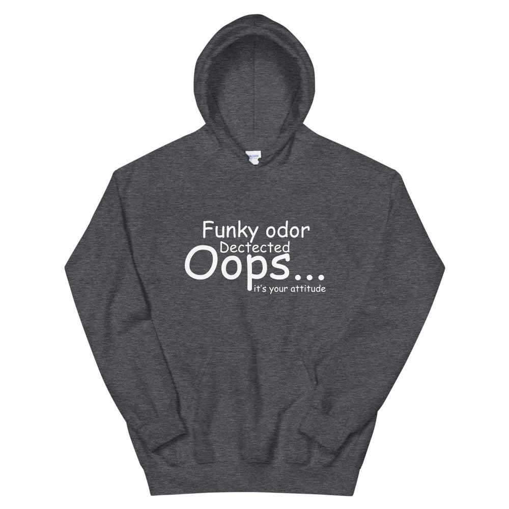 Funny odor dected Oops Unisex Hoodie | Cotesh | hoodiez