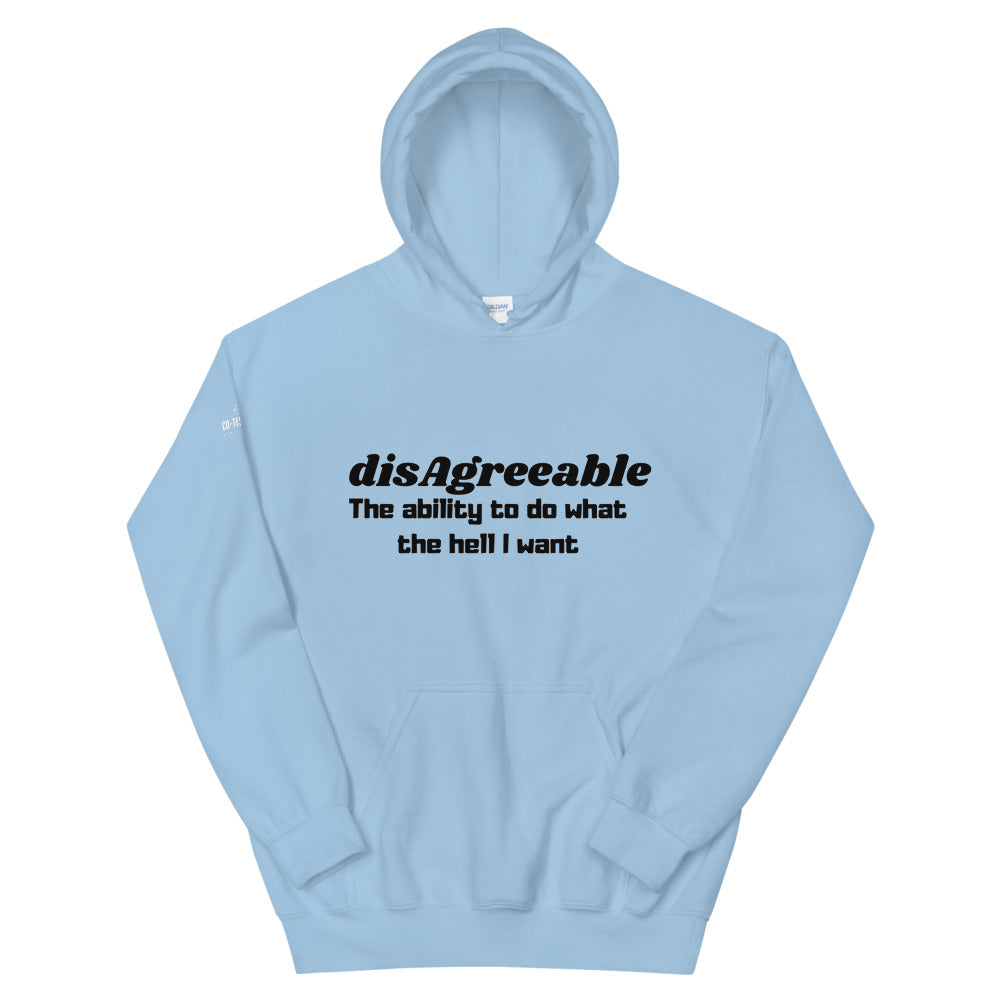 Disagreeable and un-apologetic Unisex Hoodie Coteh Bleding Trends