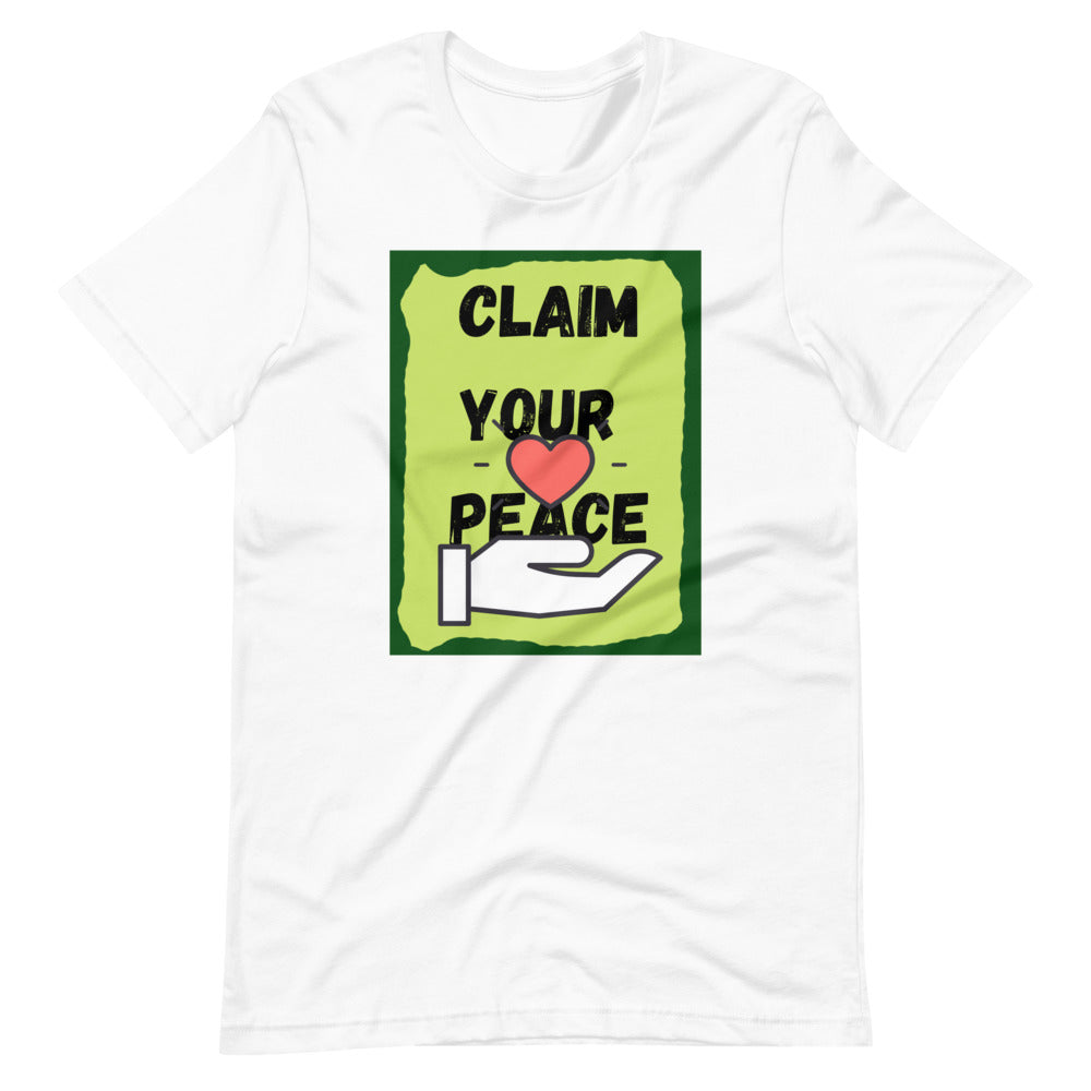 Claim Your Peace Short-Sleeve Unisex T-Shirt Cotesh