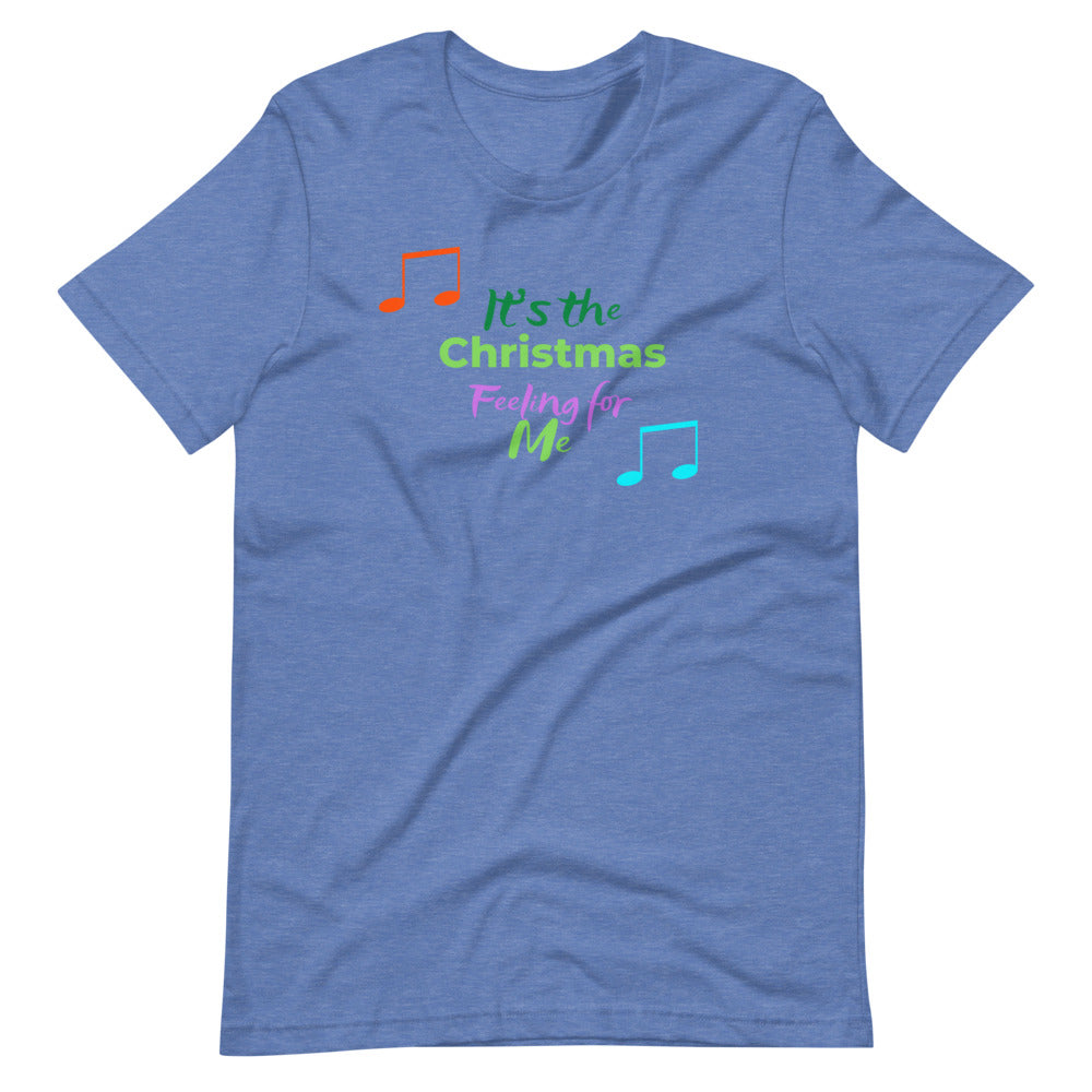 It's the merry christmas feeling for me Short-Sleeve Unisex T-Shirt Cotesh