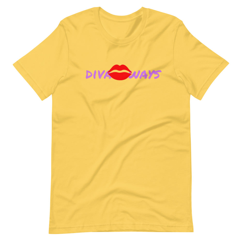 Diva Ways Short-Sleeve Unisex T-Shirt Cotesh