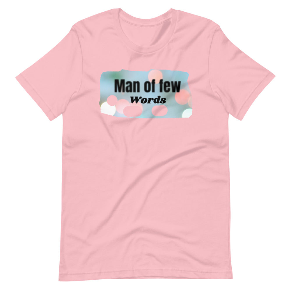 Man of Few Words Short-Sleeve Unisex T-Shirt Cotesh