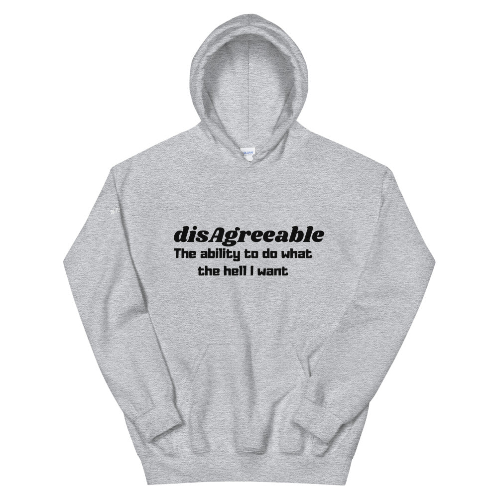 Disagreeable and un-apologetic Unisex Hoodie Coteh Bleding Trends