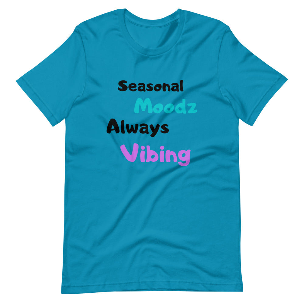 Seasonal Moods alwasy vibing Short-Sleeve Unisex T-Shirt Cotesh
