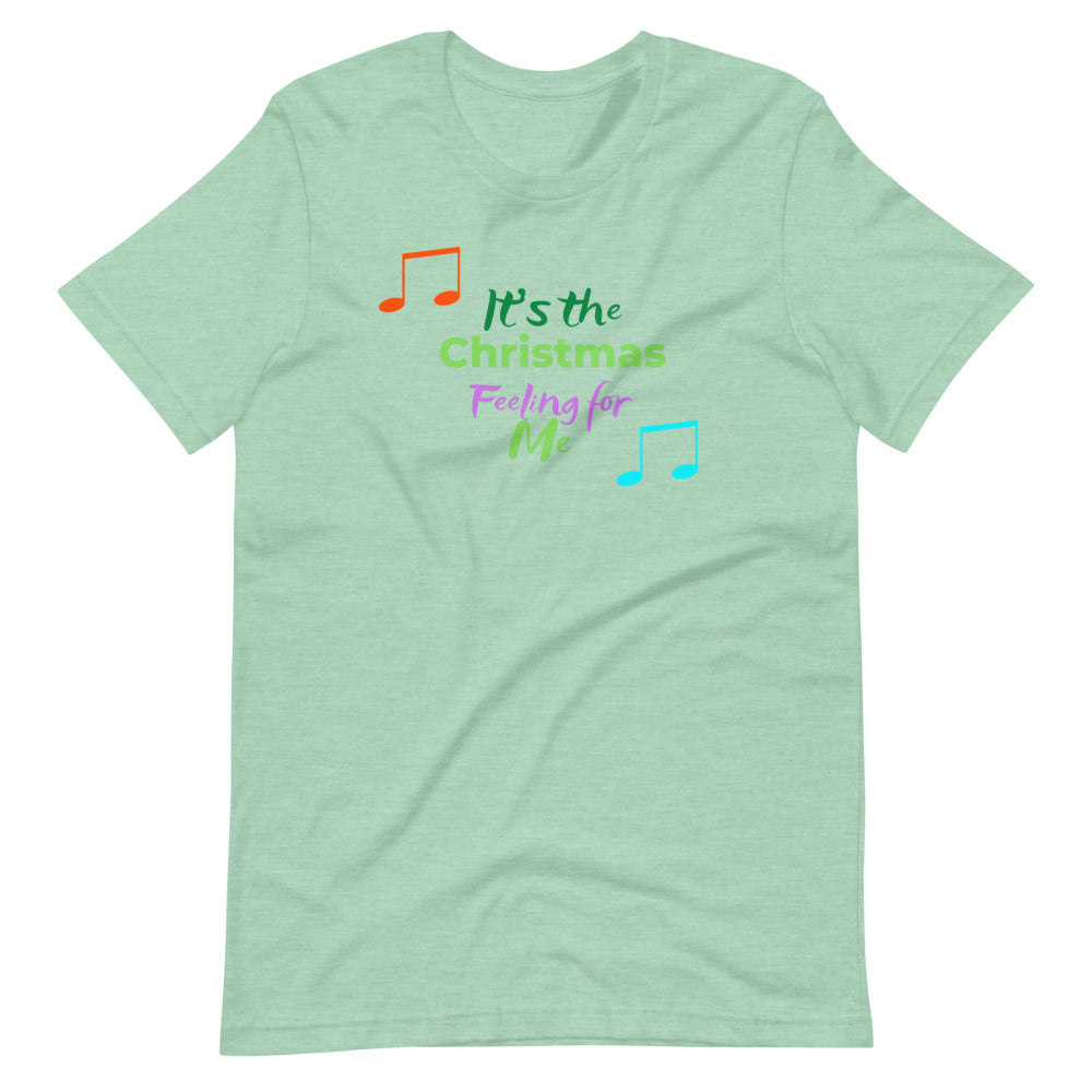 It's the merry christmas feeling for me Short-Sleeve Unisex T-Shirt Cotesh