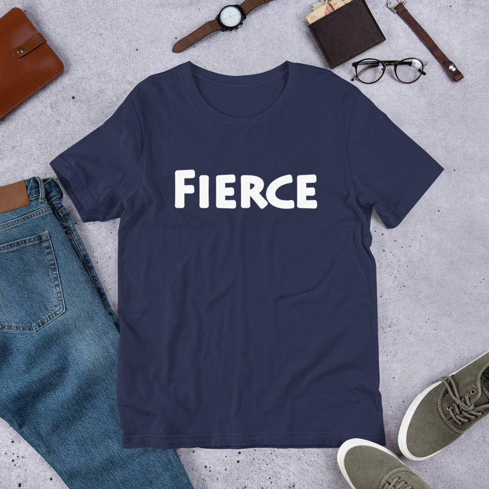 Fierce Short-Sleeve Unisex T-Shirt | Cotesh | Expression Tees