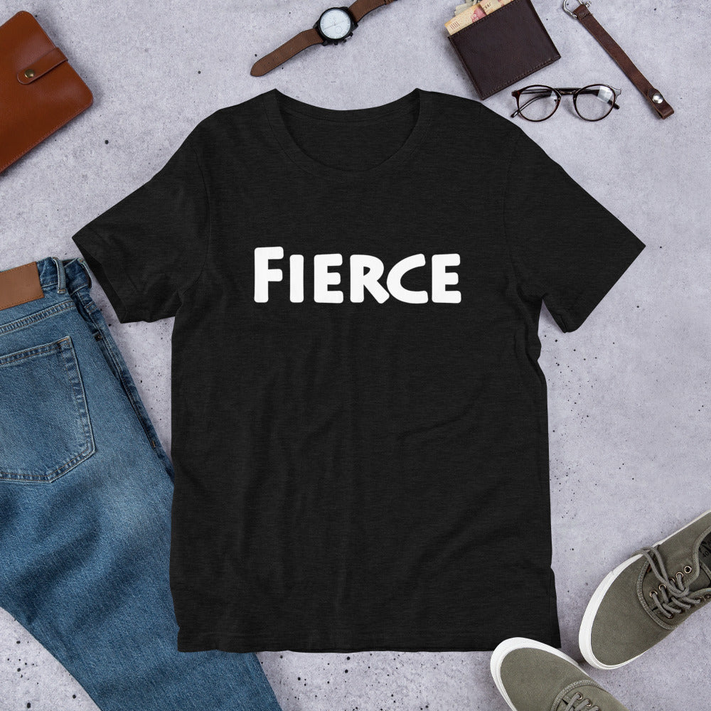 Fierce Short-Sleeve Unisex T-Shirt | Cotesh | Expression Tees