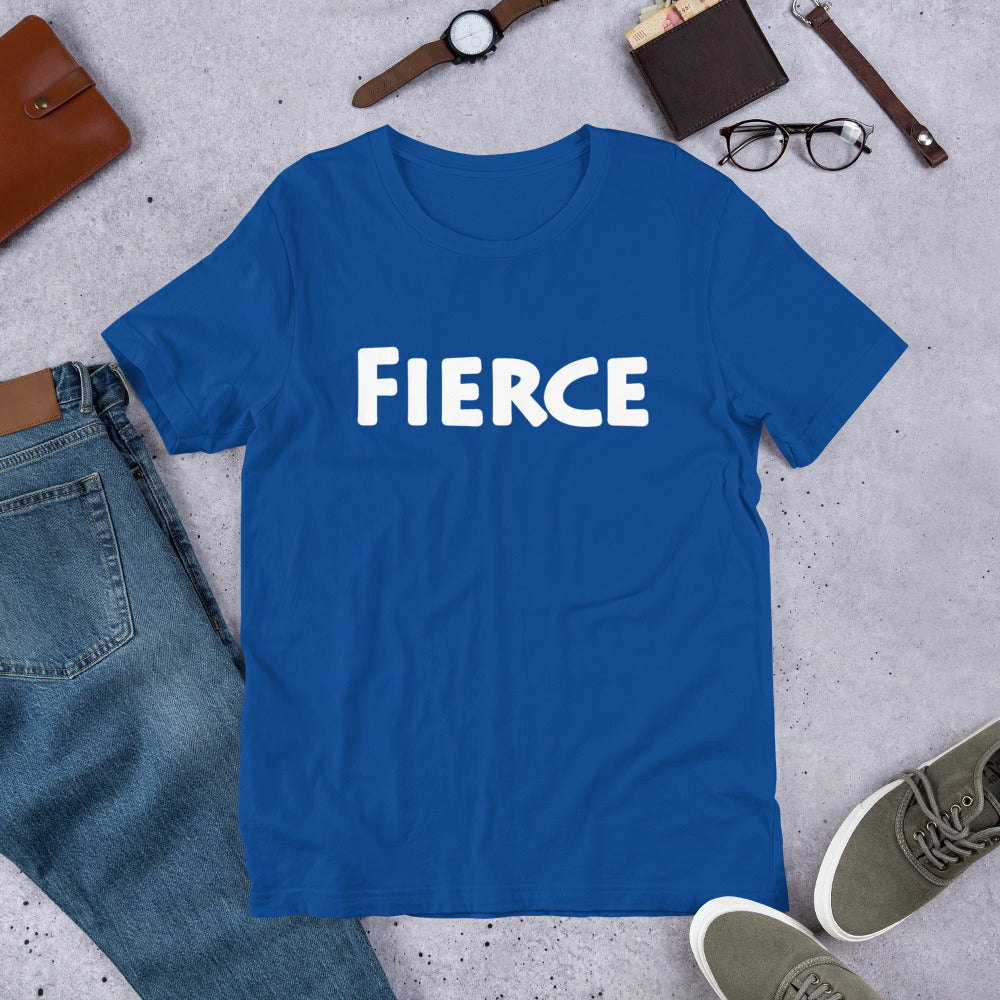Fierce Short-Sleeve Unisex T-Shirt | Cotesh | Expression Tees