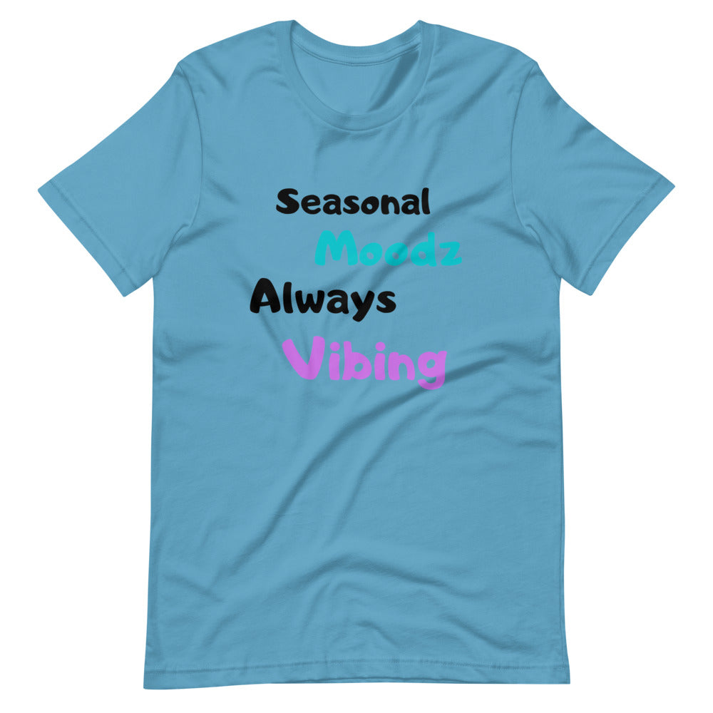 Seasonal Moods alwasy vibing Short-Sleeve Unisex T-Shirt Cotesh