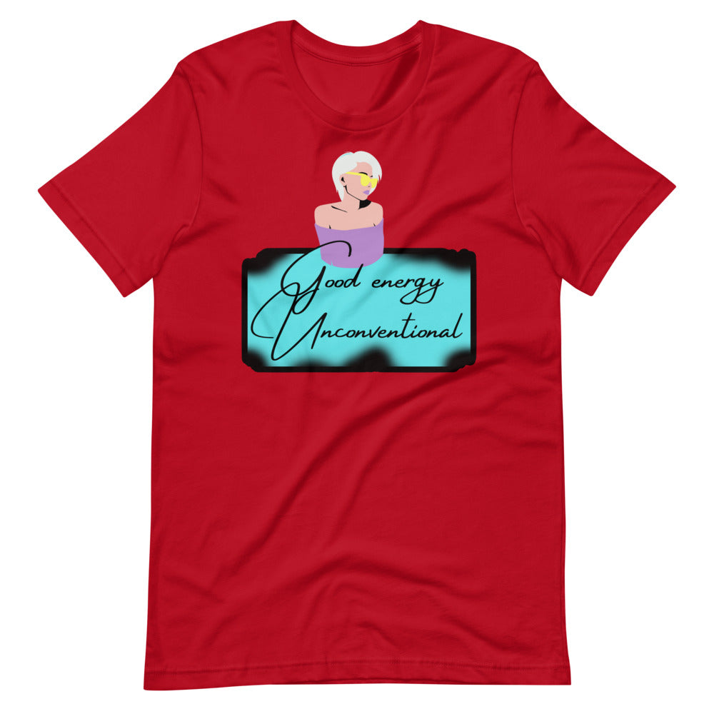 Good Energy Unconventional Short-Sleeve Unisex T-Shirt Cotesh