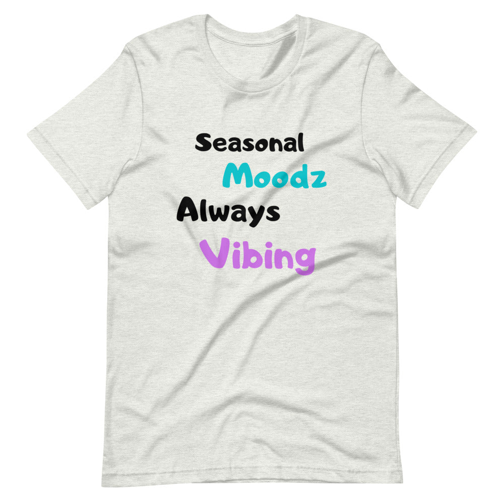 Seasonal Moods alwasy vibing Short-Sleeve Unisex T-Shirt Cotesh