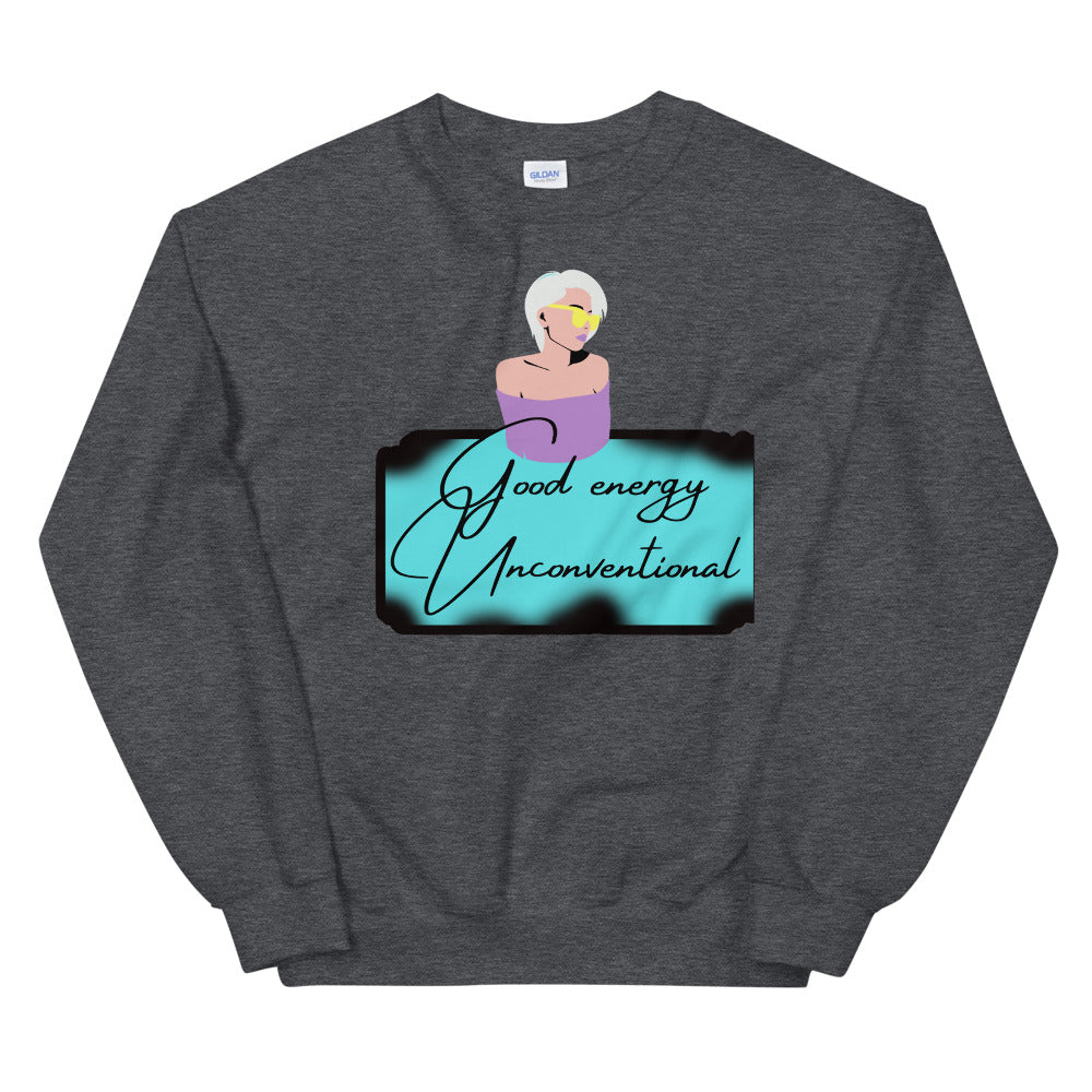 Good Energy Unconventional Unisex Sweatshirt Cotesh