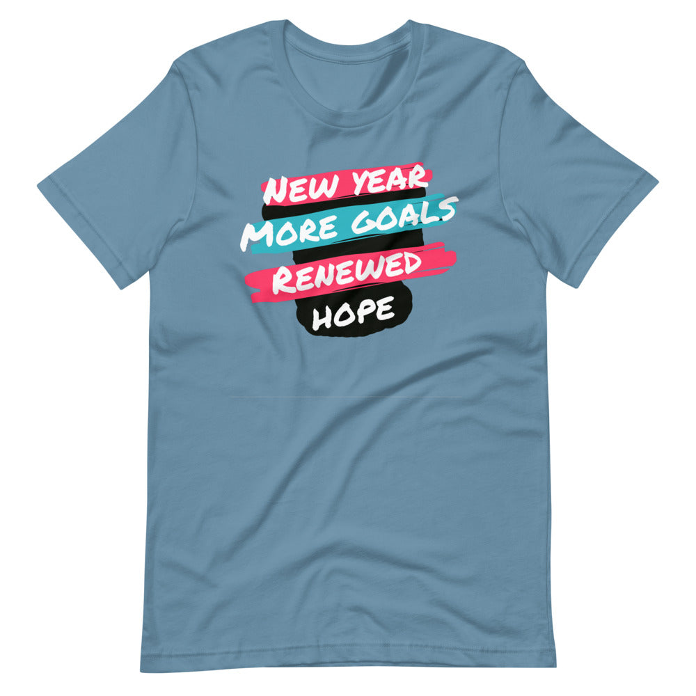 New Year More Goal New Hope Short-Sleeve Unisex T-Shirt Cotesh