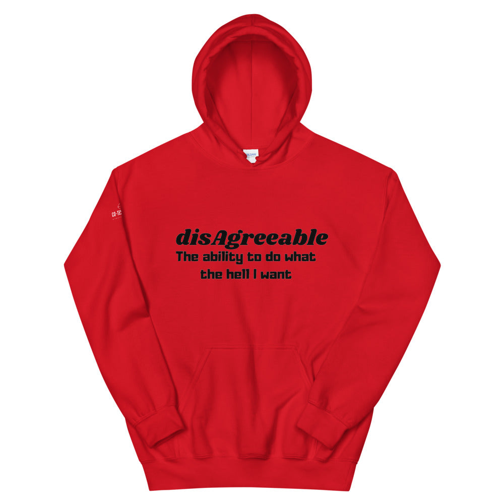 Disagreeable and un-apologetic Unisex Hoodie Coteh Bleding Trends